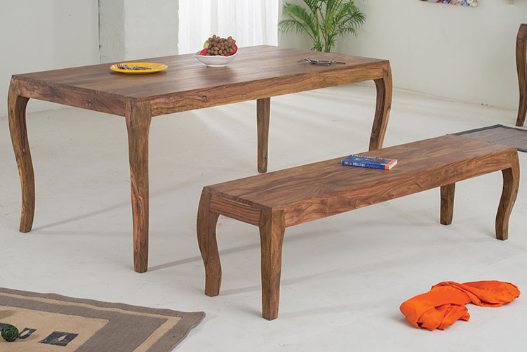 Alonso Dining Set (Stone Finish)